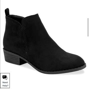 Black Cadee Ankle Booties NEW